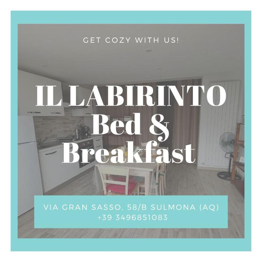 Il Labirinto Bed & Breakfast Sulmona Bagian luar foto